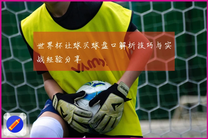 世界杯让球买球盘口解析技巧与实战经验分享